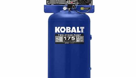 kobalt 8 gallon air compressor manual