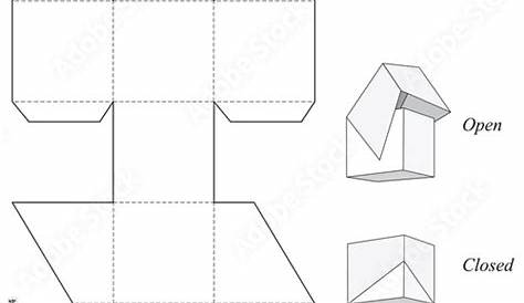 square box template printable pdf
