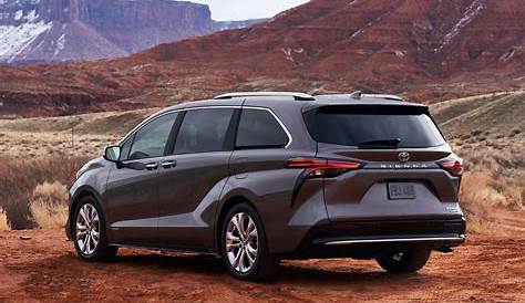 2021 Toyota Sienna Is All-New, All-Hybrid And As Cool As Minivans Get