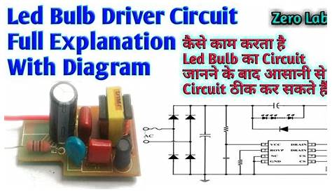 circuit diagram of led lamp driver