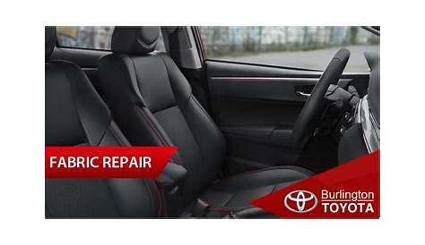 Toyota Fabric And Seat Repair - Burlington Toyota