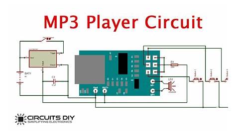 mp3 player circuit diagram free download