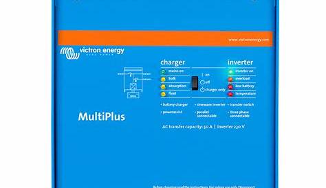 Victron MultiPlus Inverter Charger 48V/3000W/35A - 50A Transfer | eBay