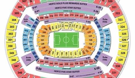 Metlife Stadium Seating Chart | Seating Charts & Tickets