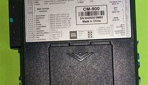 compustar cm-900 installation manual
