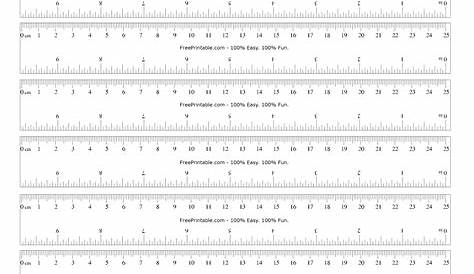 Printable Ruler Mm And Cm - Printable Ruler Actual Size