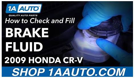 How to Check and Fill Brake Fluid 2007-11 Honda CR-V | 1A Auto