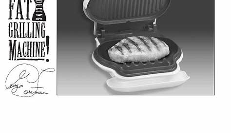 George Foreman Kitchen Grill GR8WHT User Guide | ManualsOnline.com