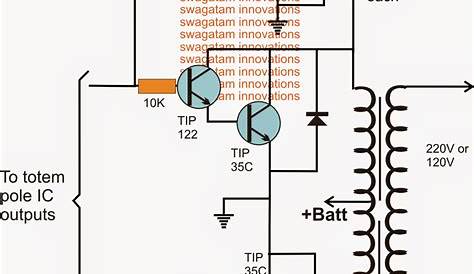 high voltage inverter circuit diagram