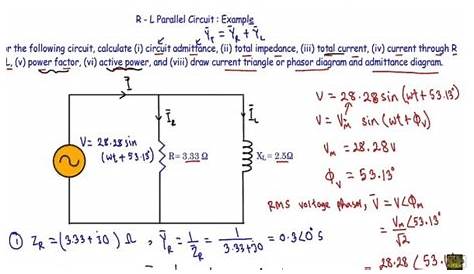 ac parallel circuit diagram