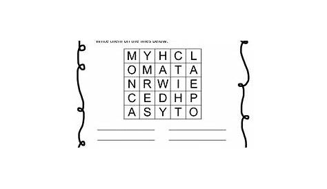 Boggle Activity Sheets- Print Ready- no additional resources! (21pack)