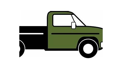 Pickup Truck Vector Graphic image - Free stock photo - Public Domain