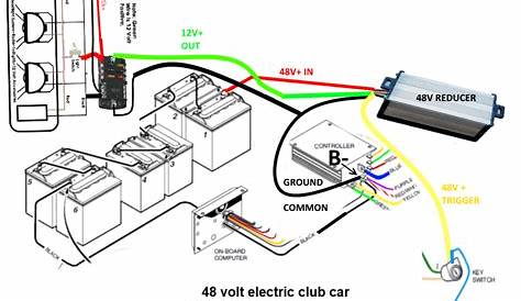 Wiring Diagram For Golf Cart Voltage Reducer - Wiring Diagram and Schematic