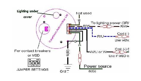 tachometer wiring diagrams - Wiring Diagram