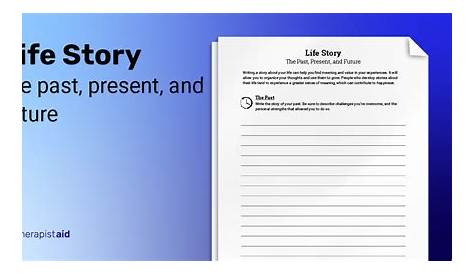 Life Story (Worksheet) | Therapist Aid