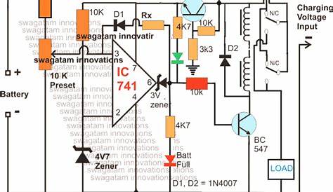 solar charger circuit diagram