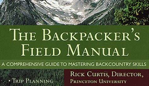 backpacker's field manual