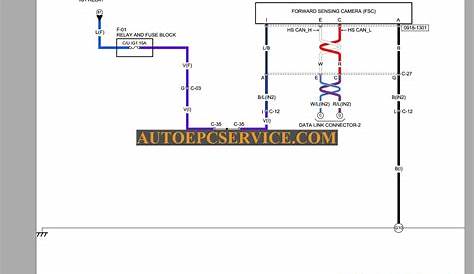 Mazda 3 2015 2.4L Wiring Diagram