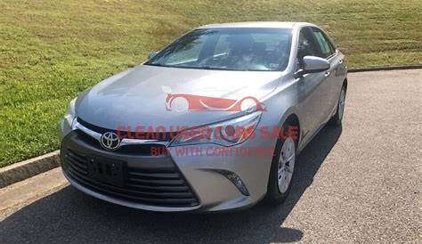 2016 Toyota Camry LE – Clean Used Cars Sales
