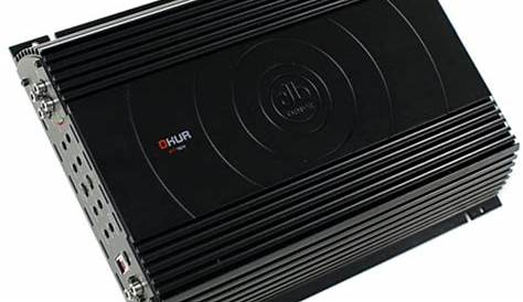 DB Drive A7 A7 125.4 Car Amplifier, 1000 W PMPO, 4 Channel, Class AB