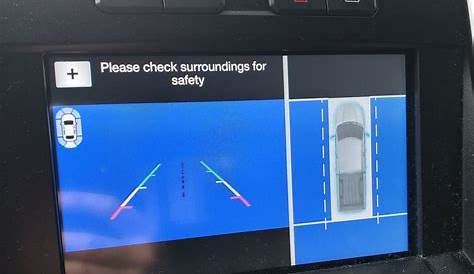 2018 ford f150 backup camera blue screen