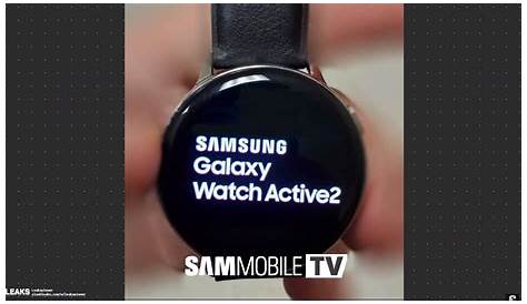 samsung galaxy watch active 2 manual