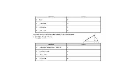 Similar Triangles Proofs Practice Worksheets (Classwork and Homework