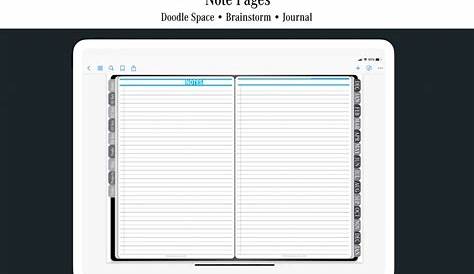 samsung notes planner template