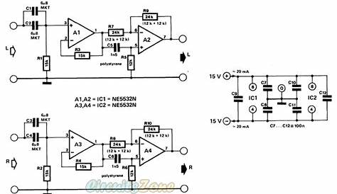 hifi equalizer circuit diagram