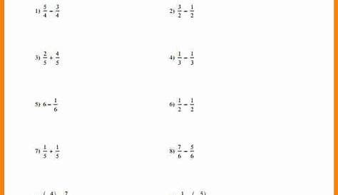 48 Dividing Fractions Worksheet Pdf