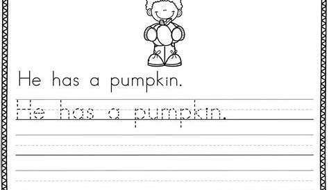 handwriting worksheet generator for kindergarten