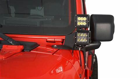 Jeep Mopar OEM Fog Lights JT JL Halogen Brackets Harness Gladiator Wrangler | eBay