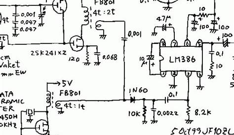 metal detector wiring diagram