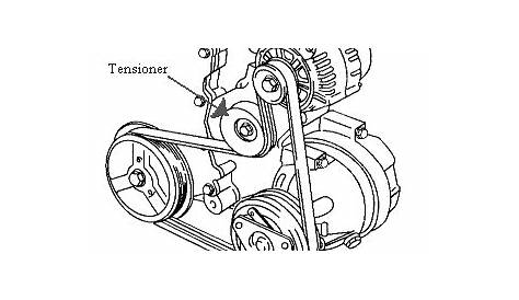 2004 honda crv belt tensioner