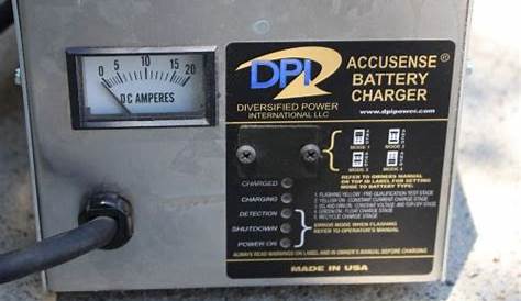 Sell DPI Accusense Golf Cart Battery Charger 36V 13601804 in Oakwood