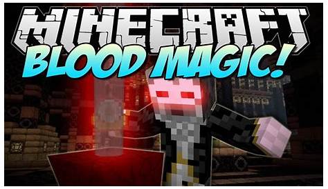 Minecraft | BLOOD MAGIC! (The Ultimate Evil Wizard!) | Mod Showcase [1.
