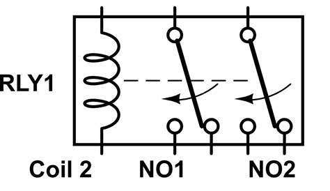 electrical relay schematic symbols