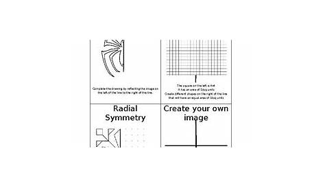 Symmetry Practice Worksheet by Art and Organize | TPT