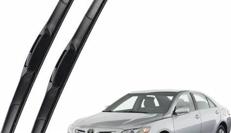 toyota camry 2015 windshield wipers size