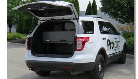 Ford Police Interceptor SUV Utility and Explorer Storage Organizer Rear