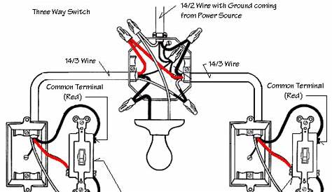 3 ways switch wiring diagram