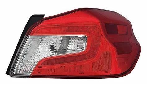 CarLights360: For 2015 2016 2017 2018 2019 SUBARU WRX STI Tail Light