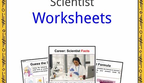 scientist worksheets