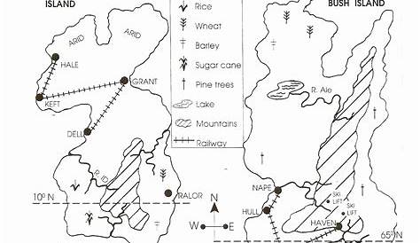 50 Reading A Map Worksheet