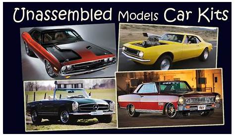 Unassembled Models Car Kits Collection 1:25 1:24 [Part 2] - YouTube