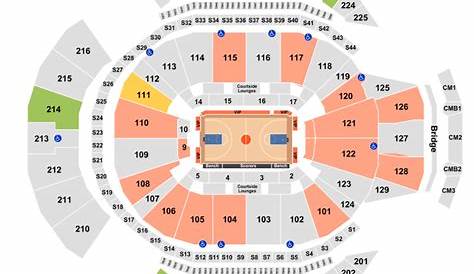 Chase Center Seating Chart + Rows, Seat Numbers and Club Seats Info