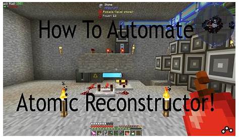 how to automate atomic reconstructor