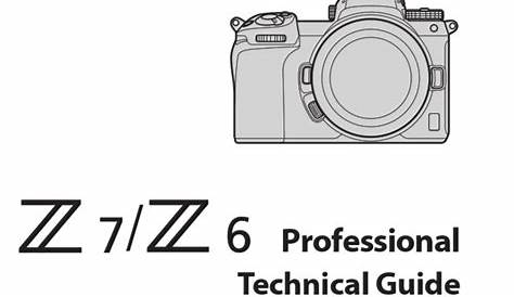 NIKON Z7 PROFESSIONAL TECHNICAL MANUAL Pdf Download | ManualsLib