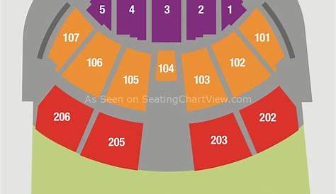Austin360 Amphitheater, Austin TX - Seating Chart View