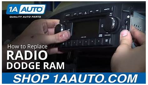 How to Replace Radio 2002-08 Dodge Ram 1500 | 1A Auto